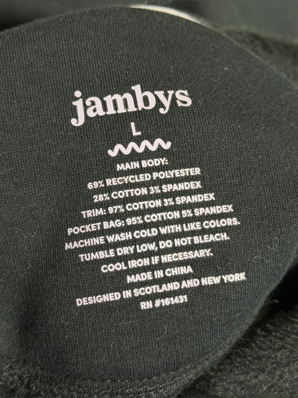 Jambys Large Black House Hoodie — image 5 of 6